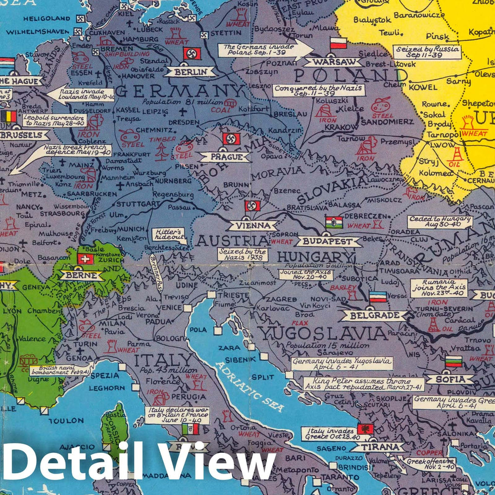 Historic Map : Westinghouse strategic war map, 1941 v1