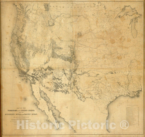 Mississippi, Louisiana & Arkansas: Colton 1858