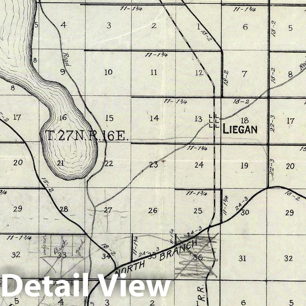 Historic Map : Honey Lake Valley. 1891 - Vintage Wall Art