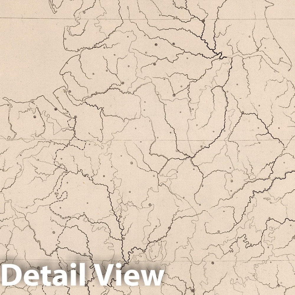 Historic Map : Stanford's Useful Maps, England, Outline Series No. 4. (Hydrography), 1901 - Vintage Wall Art