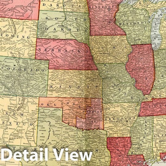 Historic Map : Dawson County Nebraska, County Atlas Map, United States. 1903 - Vintage Wall Art