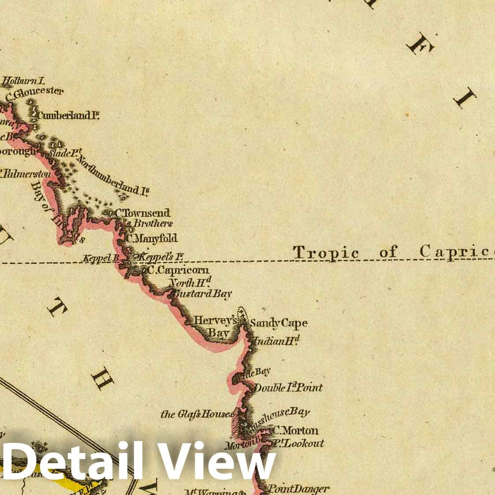 Historic Map : Map of New South Wales, 1814 - Vintage Wall Art