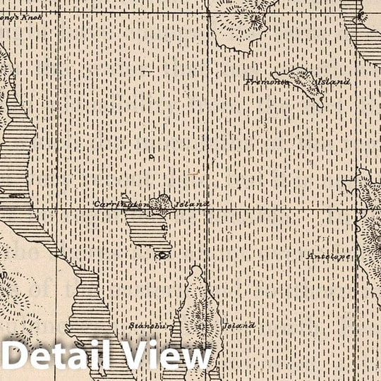 Historic Map : Comparative map of Great Salt Lake, Utah : compiled to show its increase of area, 1879 - Vintage Wall Art