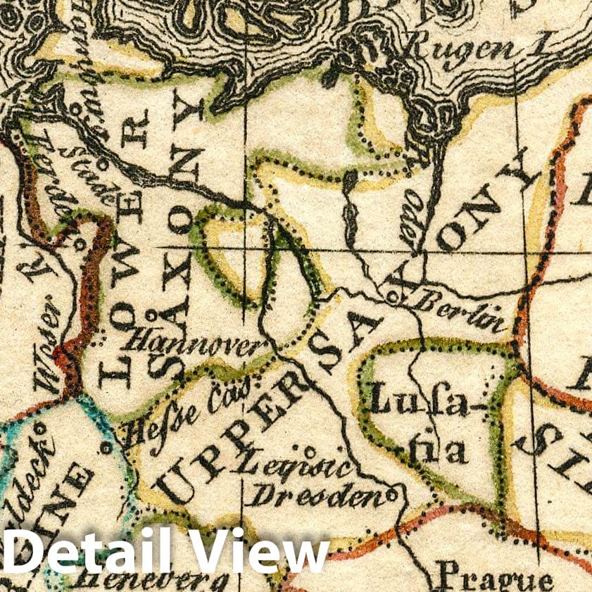 Historic Map : 1758 Germany Divided Into Circles. Atlas Minimus or a New Set of Pocket Maps of the Several Empires, Kingdoms and States of the Known World