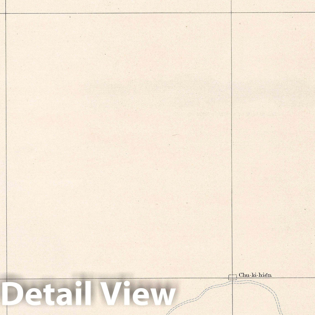 Historic Map : China, d-5. Tsong-Kia-Pa Sheet, 1906 Geologic Atlas , Vintage Wall Art