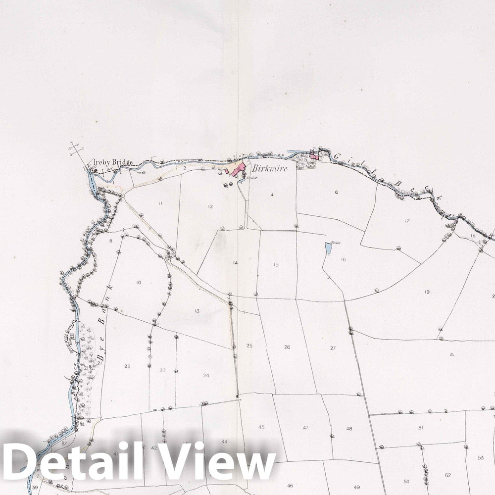 Historic Map : Uldale Parish. Co. Cumberland. Sheet XXXVII.13, 1865 Atlas - Vintage Wall Art