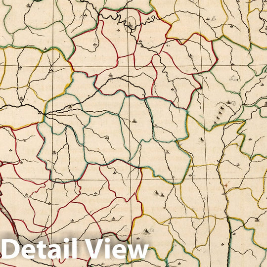 Historic Map : France. Copied from Wilkinson's General Atlas, 1815 Atlas - Vintage Wall Art