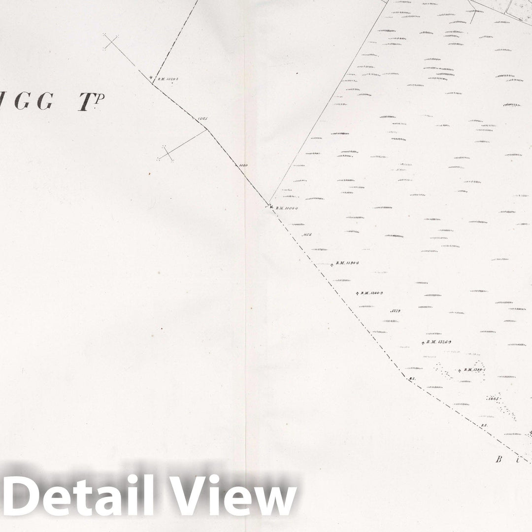 Historic Map : Ireby Parish. Co. Cumberland. Sheet XLVI.8, 1865 Atlas - Vintage Wall Art