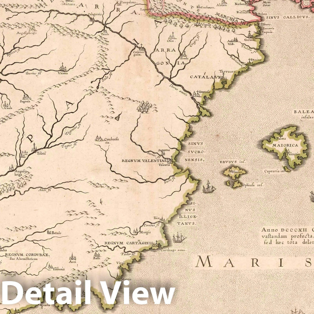 Historic Map : 1697 Empire of Charlemagne v1 - Vintage Wall Art