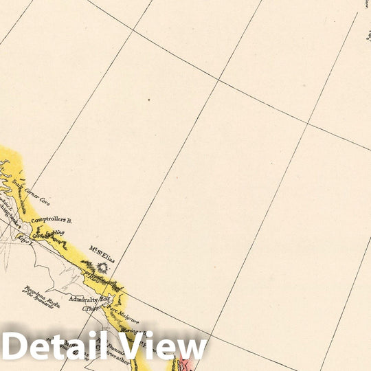 Historic Map : 1824 Arrowsmith's North America (northwestern portion). - Vintage Wall Art