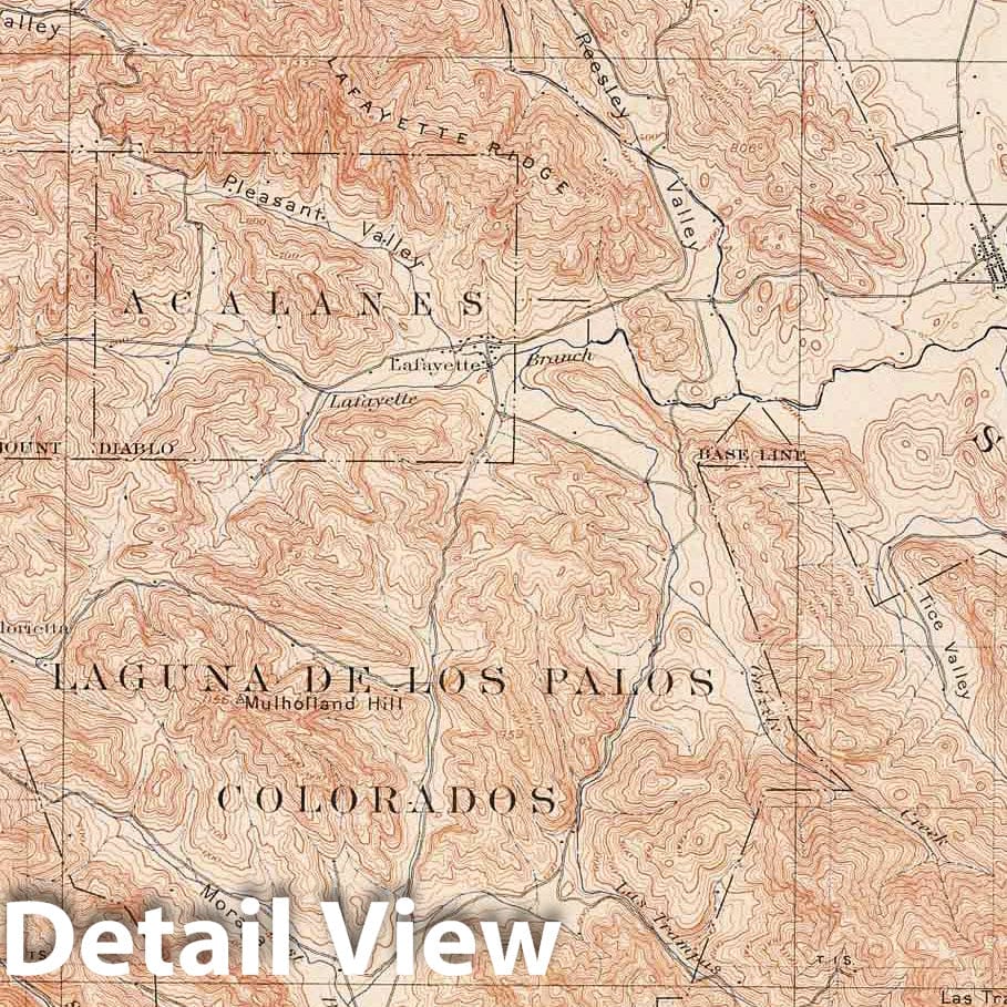 Historic Map : Geologic Atlas - 1913 Concord Quadrangle. Topography. - Vintage Wall Art