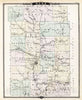 Historic Map : 1878 Map of Dunn County, State of Wisconsin. - Vintage Wall Art