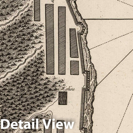 Historic Map : Venezuela, 1764 Port De La Guaira A la Coste de Caraque , Vintage Wall Art