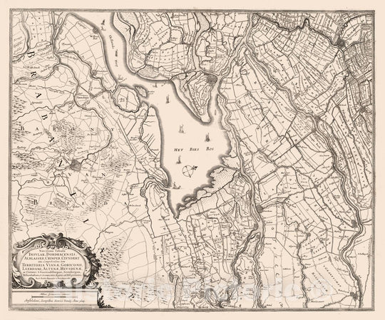 Historic Map : Dordrecht (Netherlands) 1630 Novissima Tabula Insular. Dordracensis, Alblasser, Crimper, Clundert. , Vintage Wall Art