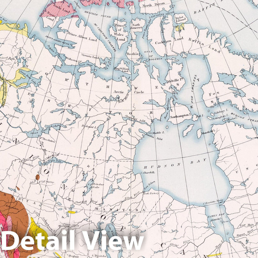 Historic Map : Geologic Atlas - 1913 Canada. Coal Resources of the World. - Vintage Wall Art