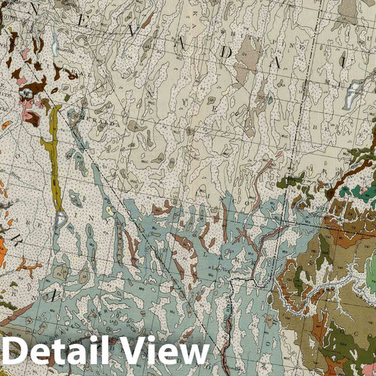 Historic Map : National Atlas - 1931 Soil Map of the United States, Section 5. Atlas of American Agriculture. - Vintage Wall Art