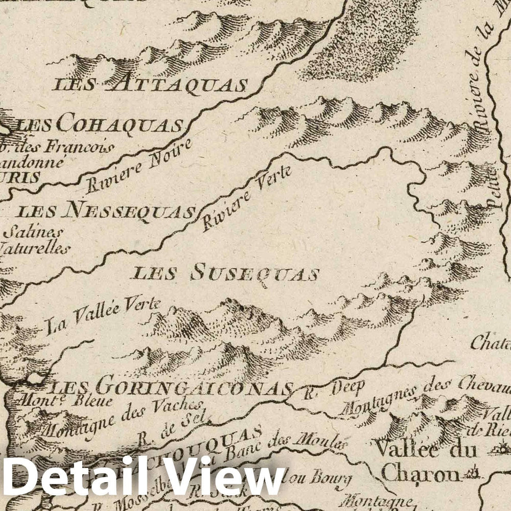 Historic Map : Southern Africa 1764 Carte Du Pais Des Hottentots : aux Environs du Cap de Bonne Esperance , Vintage Wall Art