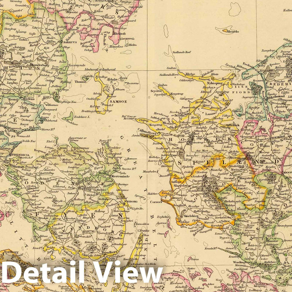 Historic Map : 1832 Sweden, Norway. - Vintage Wall Art