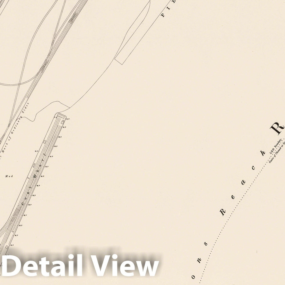 Historic Map : Ordnance Survey Maps, London, Five feet to The Mile. London Sheet VIII.78, 1895 City Atlas - Vintage Wall Art