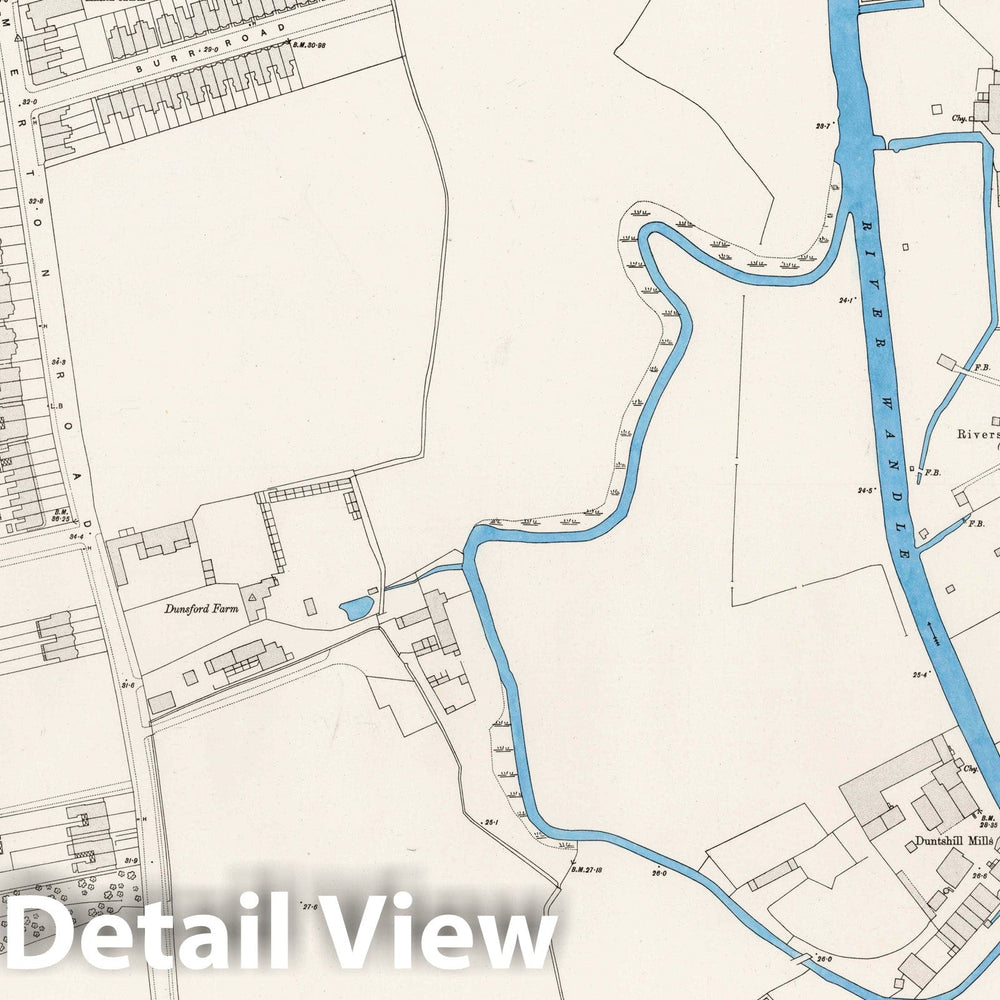 Historic Map : Ordnance Survey Maps, London, Five feet to The Mile. London Sheet X.88, 1895 City Atlas - Vintage Wall Art