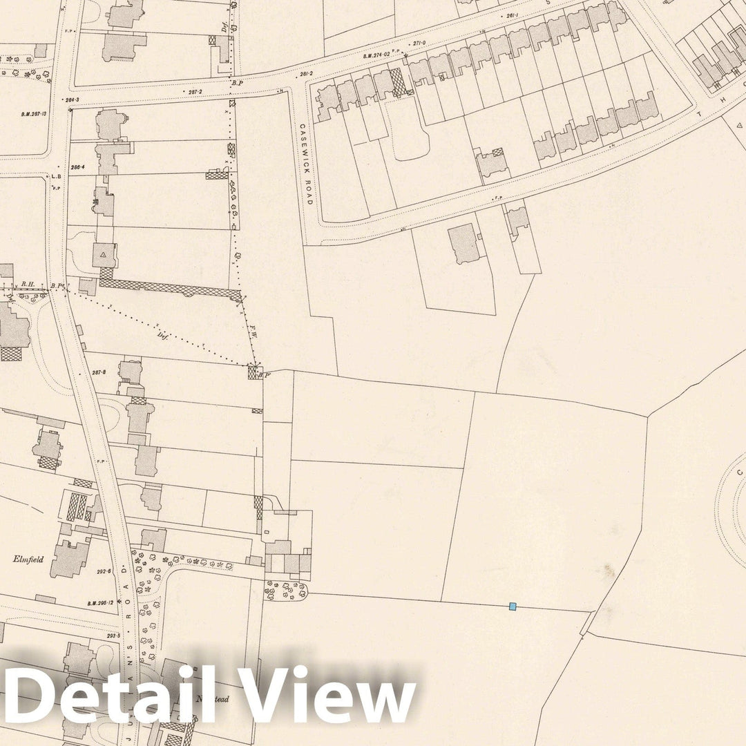 Historic Map : Ordnance Survey Maps, London, Five feet to The Mile. London Sheet XV.14, 1895 City Atlas - Vintage Wall Art