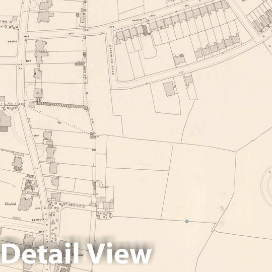 Historic Map : Ordnance Survey Maps, London, Five feet to The Mile. London Sheet XV.14, 1895 City Atlas - Vintage Wall Art