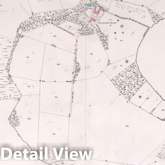 Historic Map : Ireby Parish. Co. Cumberland. Sheet XLVII.9, 1865 Atlas - Vintage Wall Art