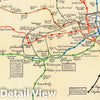 Historic Map : London's Underground, 1922 Pictorial Map - Vintage Wall Art