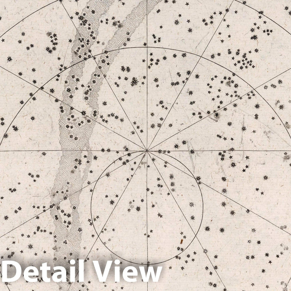 Historic Map : (Night Sky I.), 1655 Celestial Atlas - Vintage Wall Art