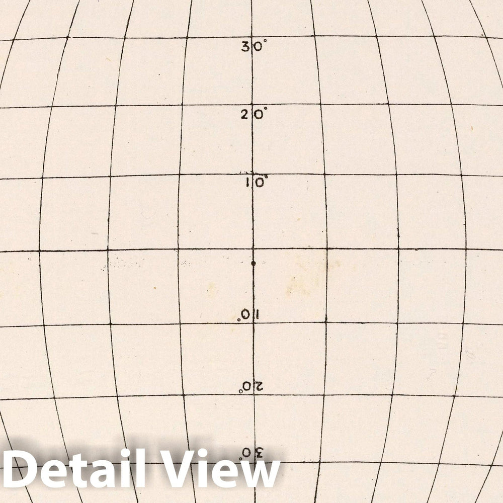 Historic Map : 20. Chart for Sun Spot Observations No. 2, 1892 Celestial Atlas - Vintage Wall Art