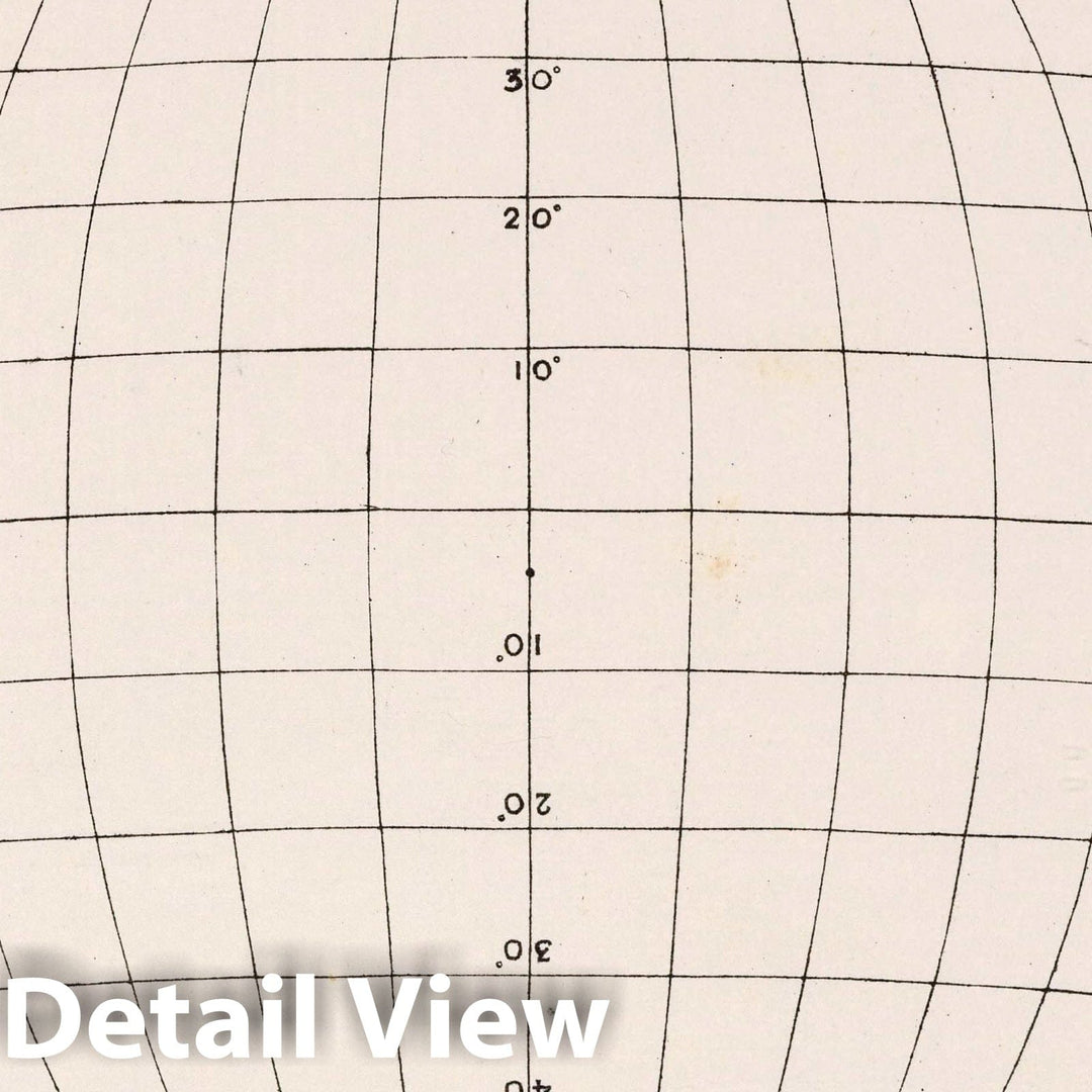 Historic Map : 21. Chart for Sun Spot Observations No. 3, 1892 Celestial Atlas - Vintage Wall Art