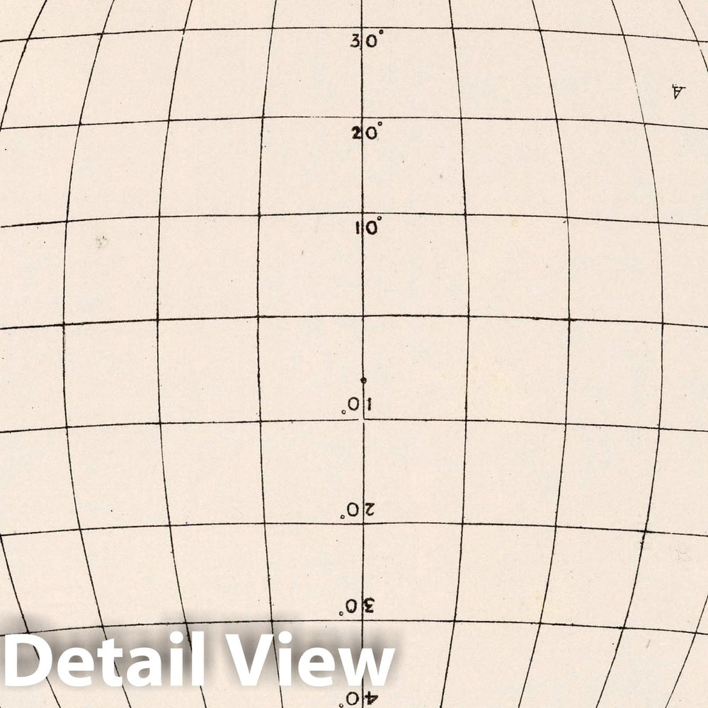 Historic Map : 22. Chart for Sun Spot Observations No. 4, 1892 Celestial Atlas - Vintage Wall Art