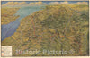 Historic Map : The Western Battle Field, 1918 Pictorial Map - Vintage Wall Art