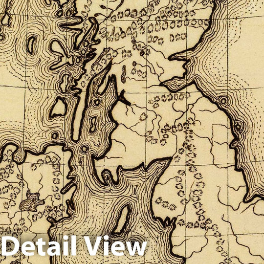 Historic Map : British Islands. Drawn by (to be Filled in. by George W. Fitch. New York: Sheldon, Blakeman and Company, 115 Nassau Street, 1850 Atlas - Vintage Wall Art