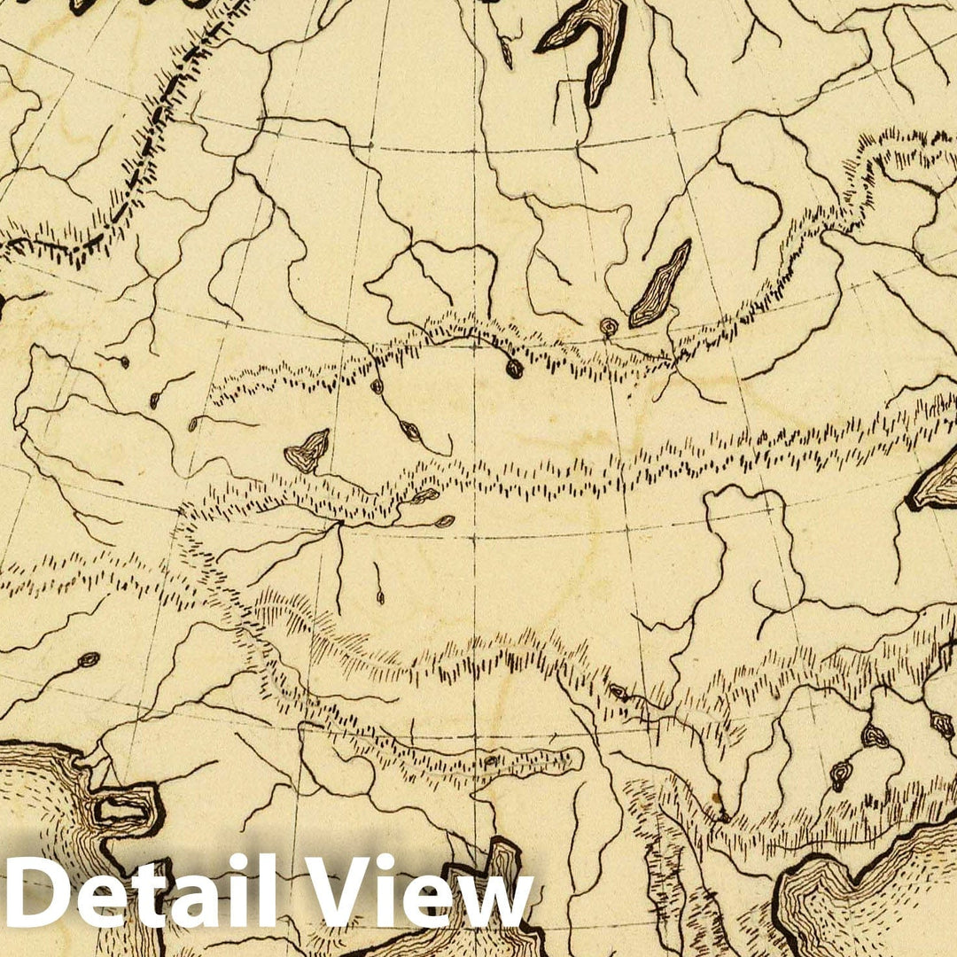 Historic Map : Asia. Drawn by (to be Filled in. by George W. Fitch. New York: Sheldon, Blakeman and Company, 115 Nassau Street, 1850 Atlas - Vintage Wall Art