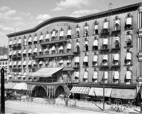 Historic Black & White Photo - Buffalo, New York - Tifft House, c1900 -