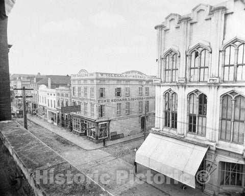 Historic Black & White Photo - Charleston, South Carolina - The Mason Temple, c1895 -
