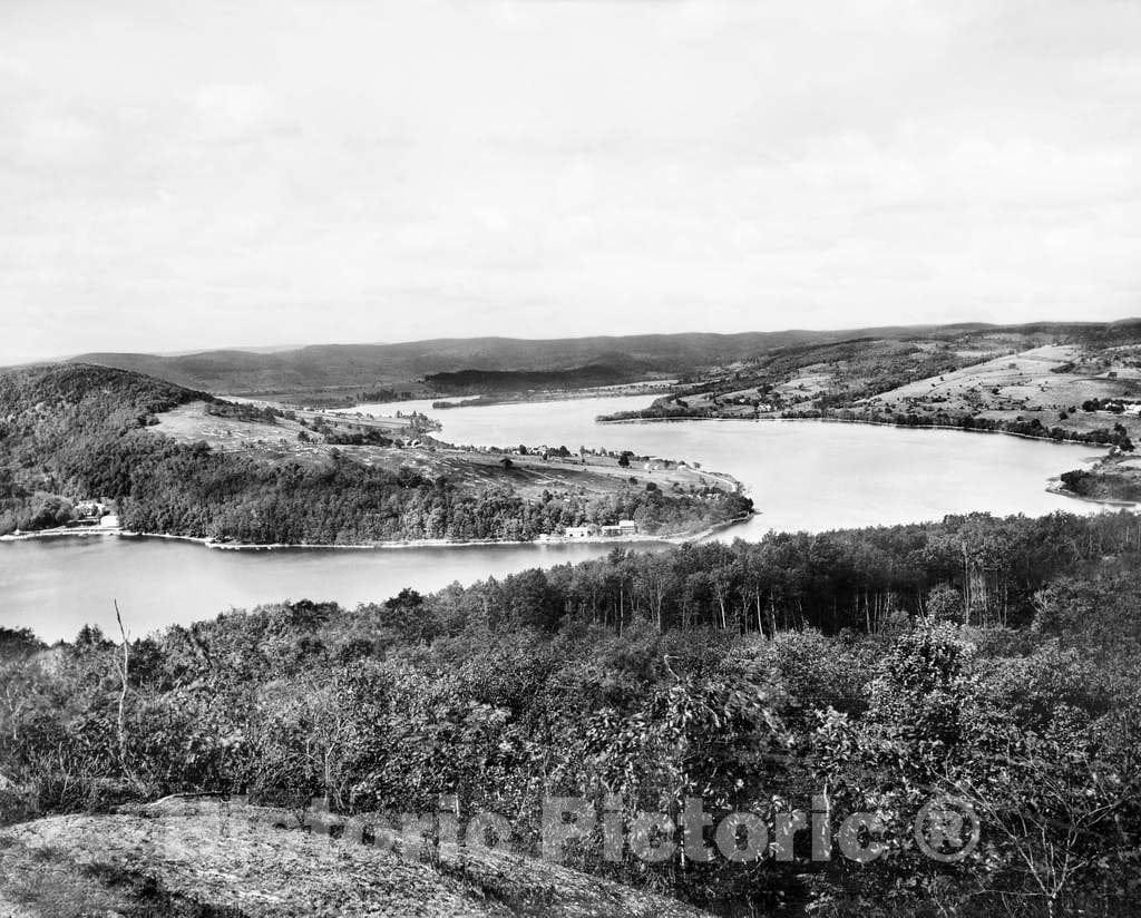 Historic Black & White Photo - Litchfield, Connecticut - Scenic Litchfield, c1901 -