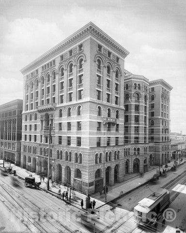 Historic Black & White Photo - Denver, Colorado - The Equitable Building, c1910 -