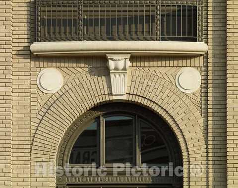 Photo - Door Detail, Federal Building, Grand Island, Nebraska- Fine Art Photo Reporduction