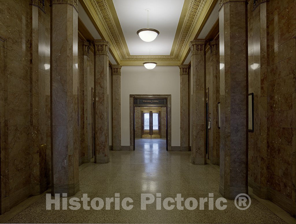 Toledo, OH Photo - Lobby, U.S. Courthouse, Toledo, Ohio