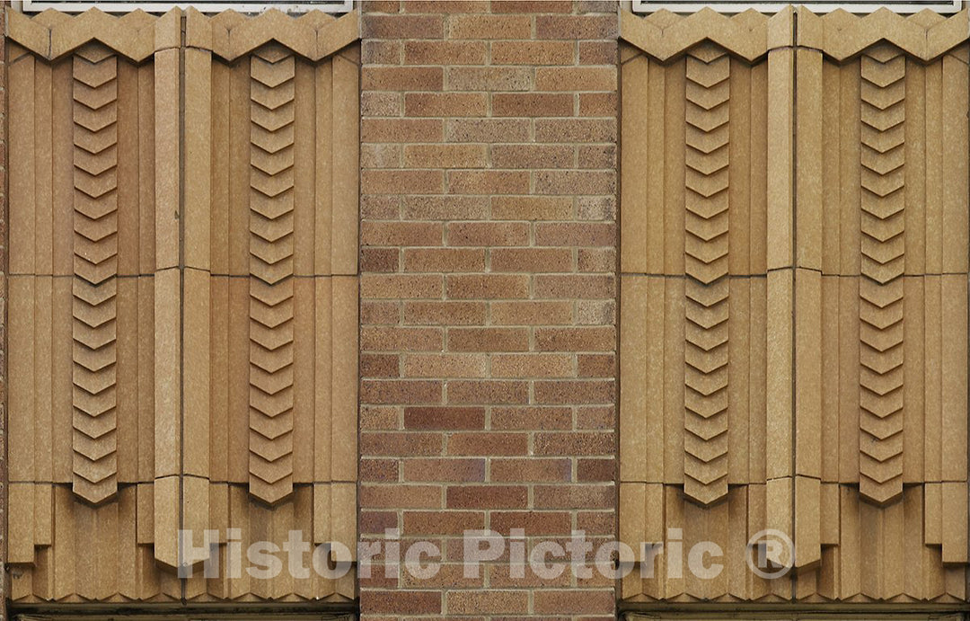 Ogden, UT Photo - Exterior Detail, Forest Service Building, Ogden, Utah