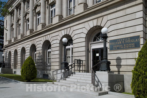 Photo - William O. Douglas Federal Building and U.S. Courthouse, Yakima, Washington- Fine Art Photo Reporduction