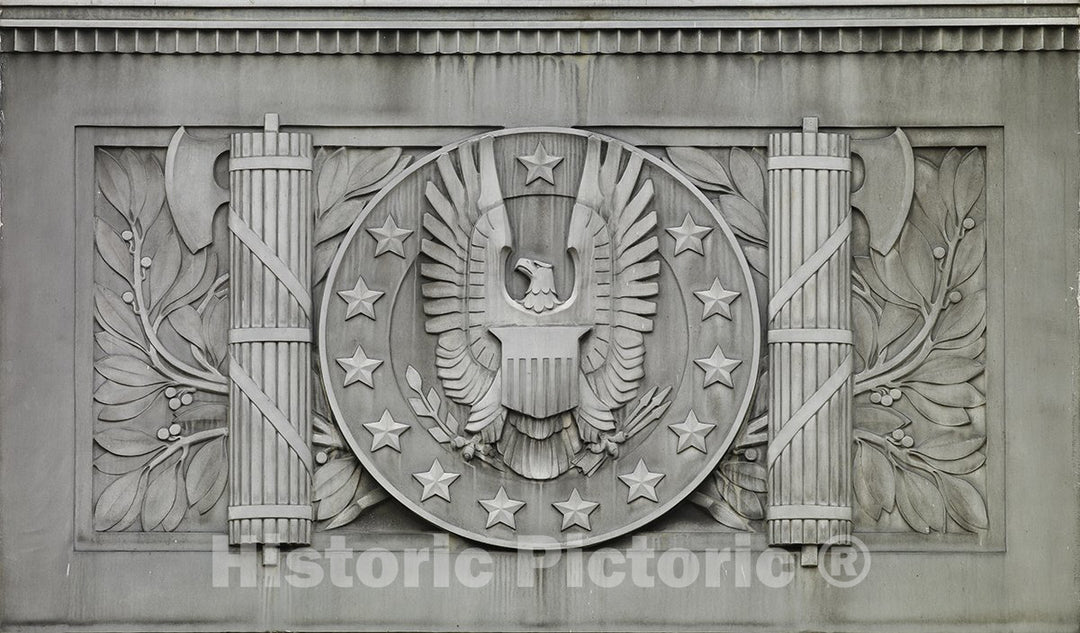 Hartford, CT Photo - Exterior Detail, William R. Cotter Federal Building-