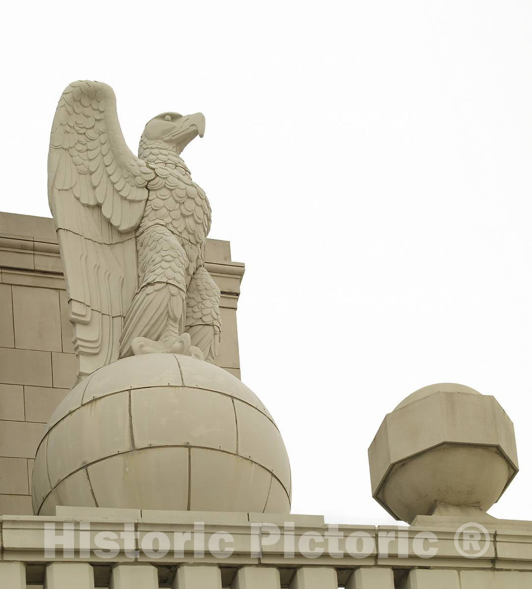 Photo - Exterior Eagle Detail, Robert N.C. Nix Federal Building, Philadelphia, Pennsylvania- Fine Art Photo Reporduction