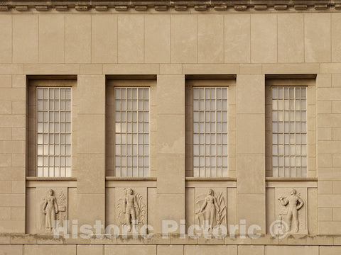 Peoria, IL Photo - Exterior, Southwest Side of Building, Federal Building and U.S. Courthouse, Peoria, Illinois