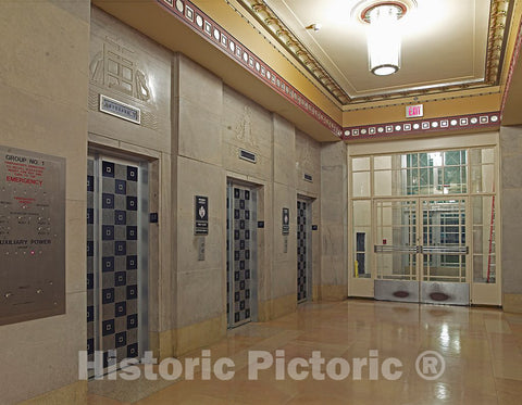 Photo - 9th and Pennsylvania Ave. Lobby, Department of Justice, Washington, D.C.- Fine Art Photo Reporduction