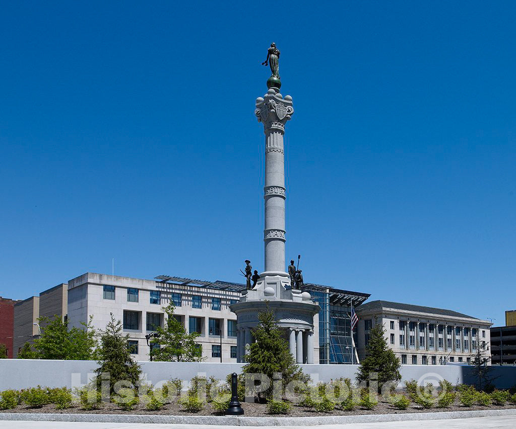 Photo - Exterior Front, William J. Nealon Federal Building and U.S. Courthouse, Scranton, Pennsylvania- Fine Art Photo Reporduction