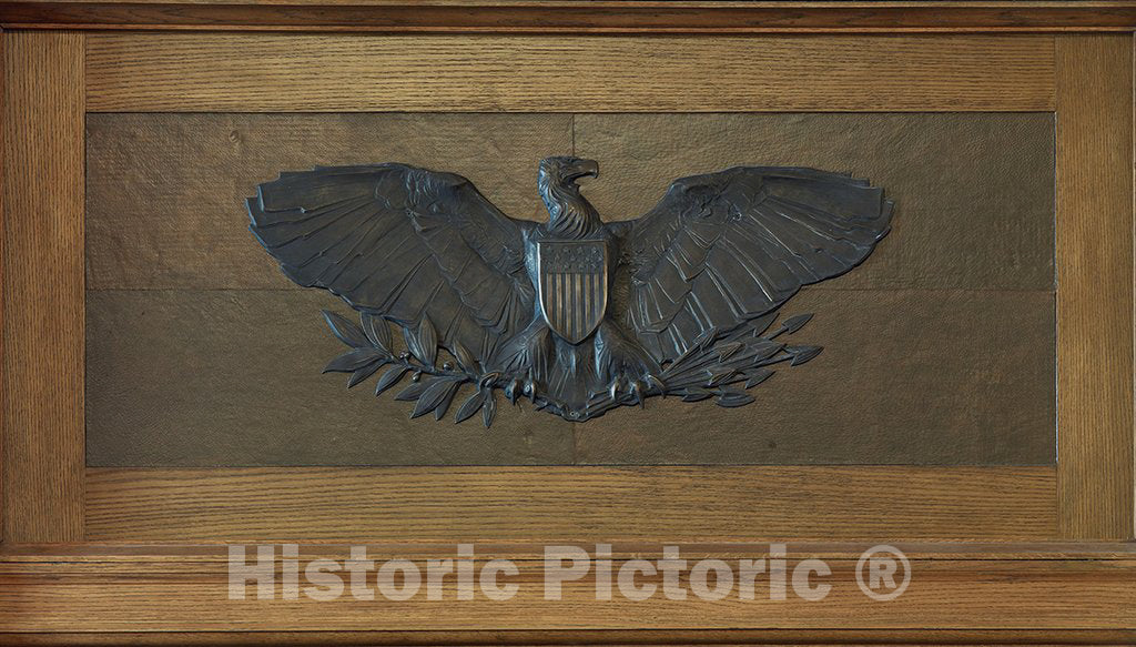 Denver, CO Photo - Courtroom Eagle, Byron R. White U.S. Courthouse, Denver, Colorado