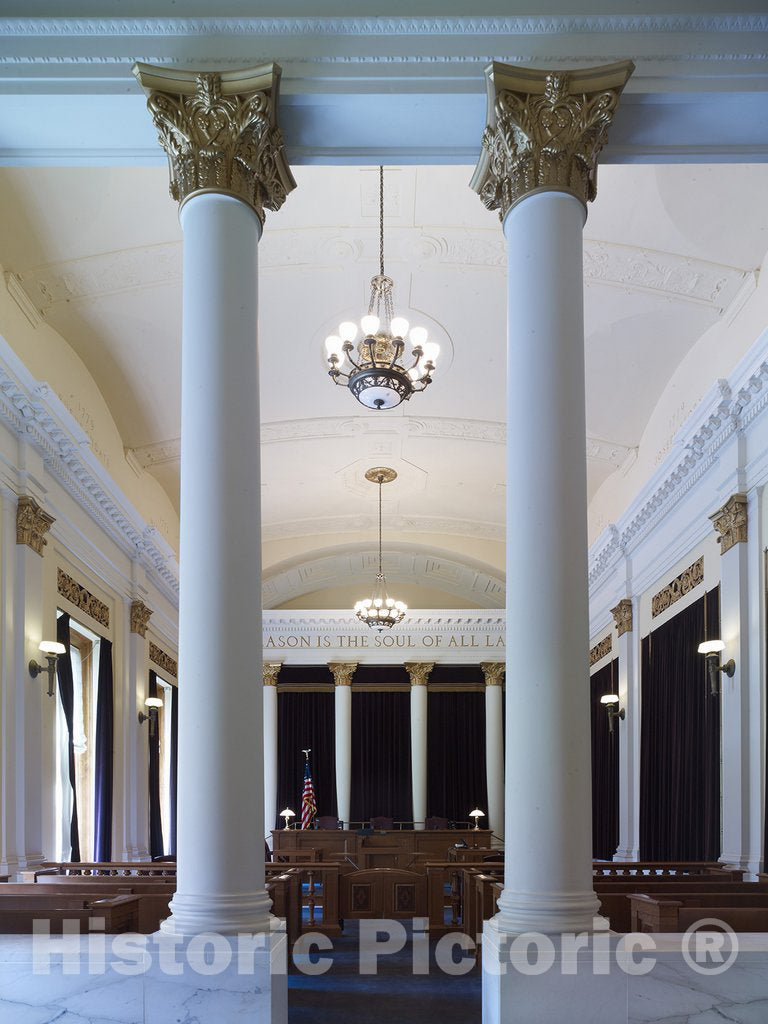 Denver, CO Photo - Courtroom, Byron R. White U.S. Courthouse, Denver, Colorado